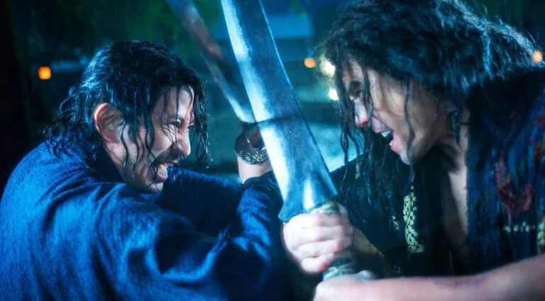 Момент из трейлера сериала Икусагами: Последний самурай